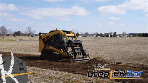 grading bar for skid steer